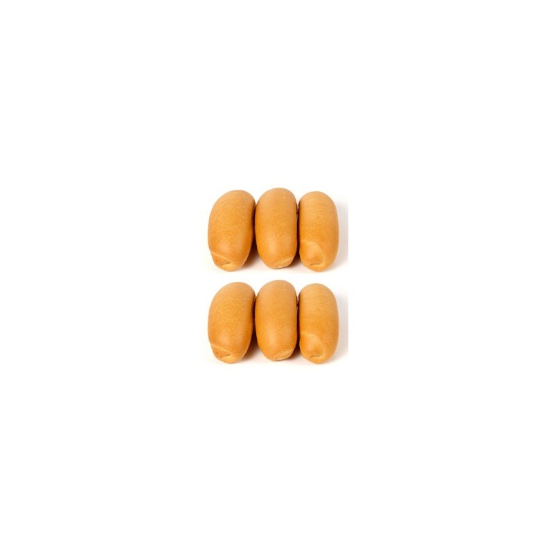 HOTDOG ROLLS 6PK 540GM