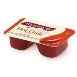 HOT CHILLI SAUCE SQUEEZE ON 100X14GM