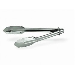 STAINLESS STEEL UTILITY TONGS 230MM