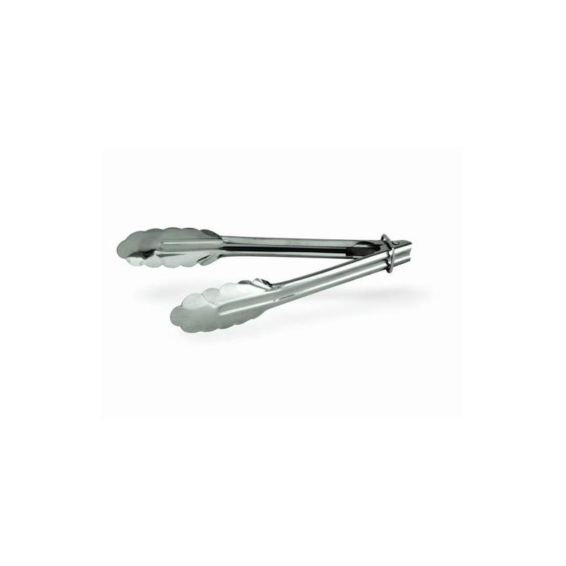 STAINLESS STEEL UTILITY TONGS 230MM