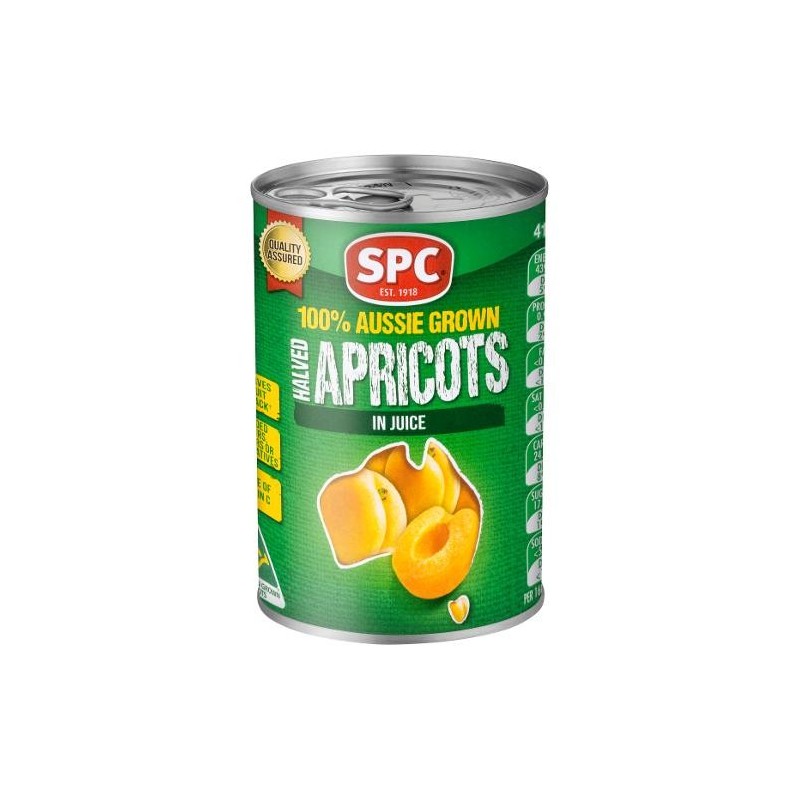 HALVES APRICOT IN JUICE 410GM