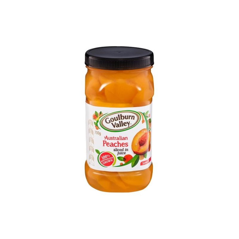 SLICED PEACHES 700GM