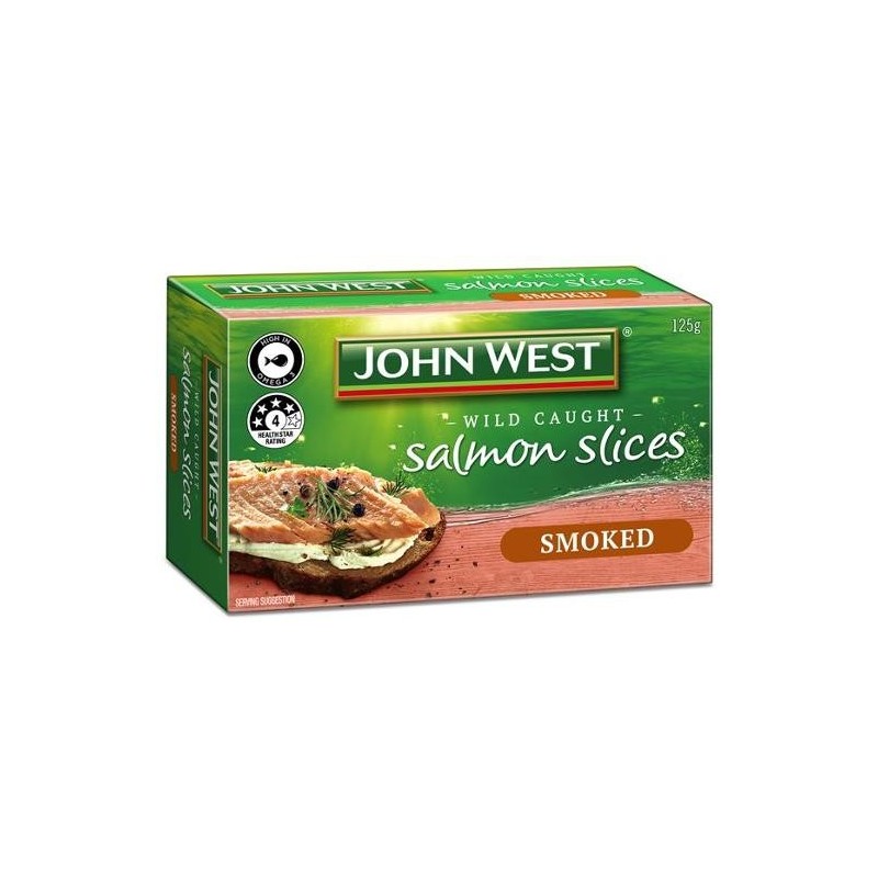 SMOKED SALMON SLICES 125GM