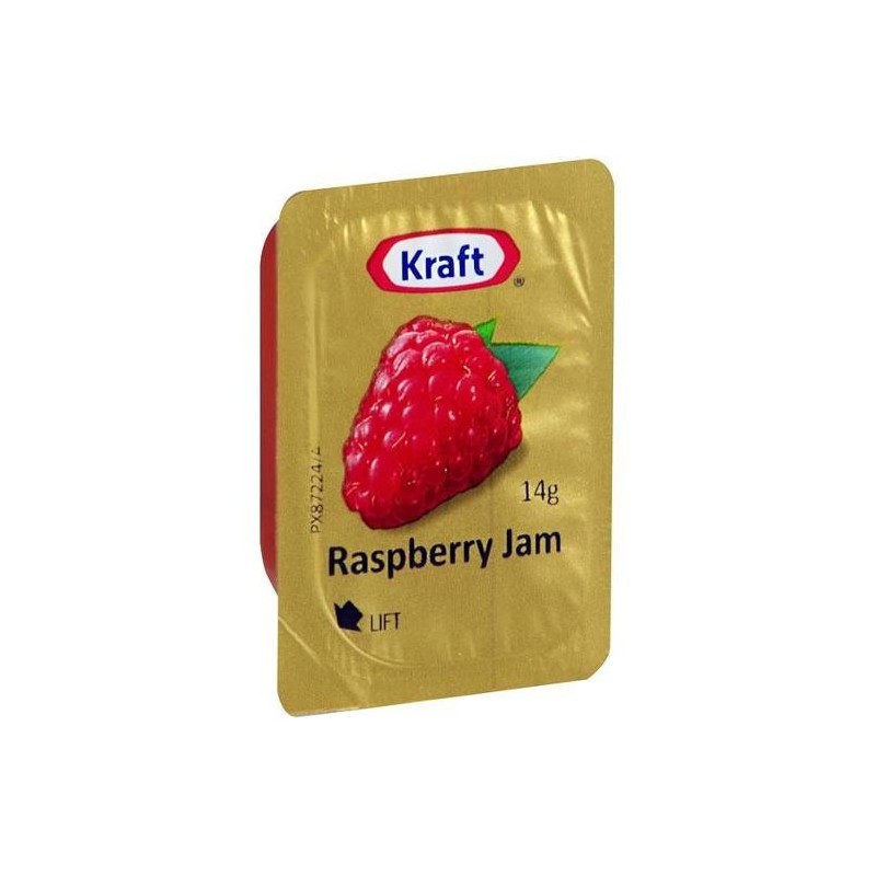 RASPBERRY JAM PORTIONS 75X14GM