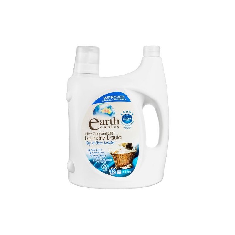 ULTRA CONCENTRATE LAUNDRY LIQUID TOP & FRONT LOADER 4L