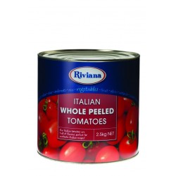 WHOLE PEELED TOMATOES 2.5KG