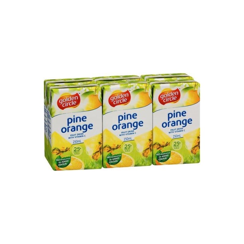 TROPICAL PUNCH JUICE 6 PACK 250ML