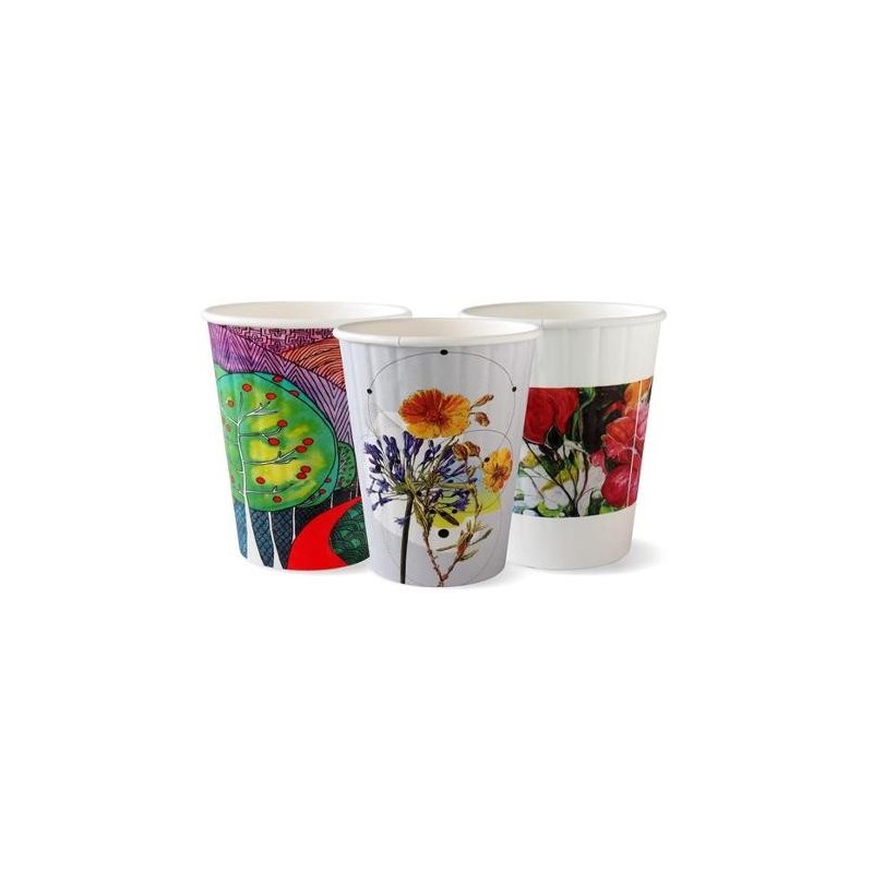 PAPER CUP DOUBLE WALL ART SERIES 40S