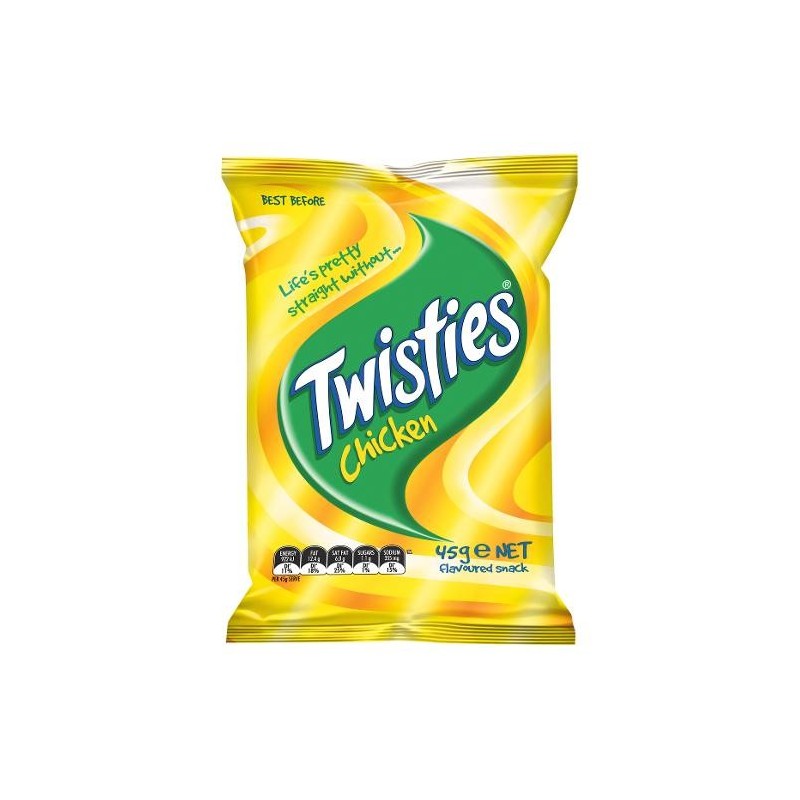 TWISTIES CHEESE 45GM