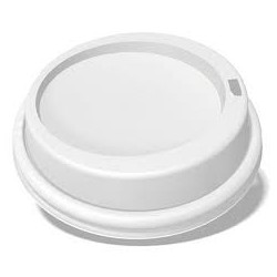 WHITE HOT CUP LID 100S