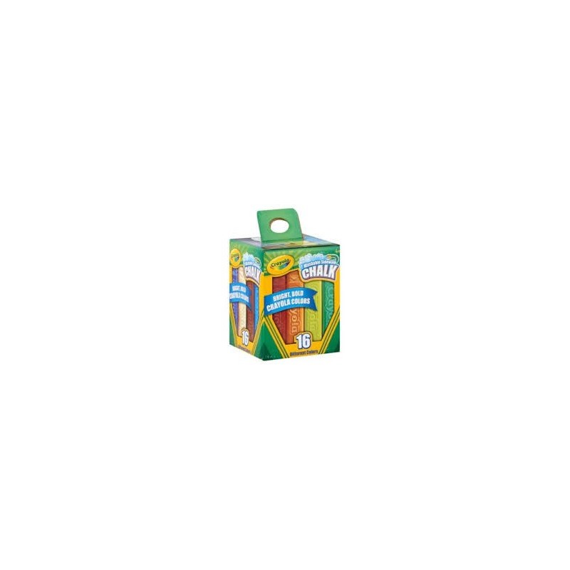 CHALK ASSORTED COLOURS 12PK