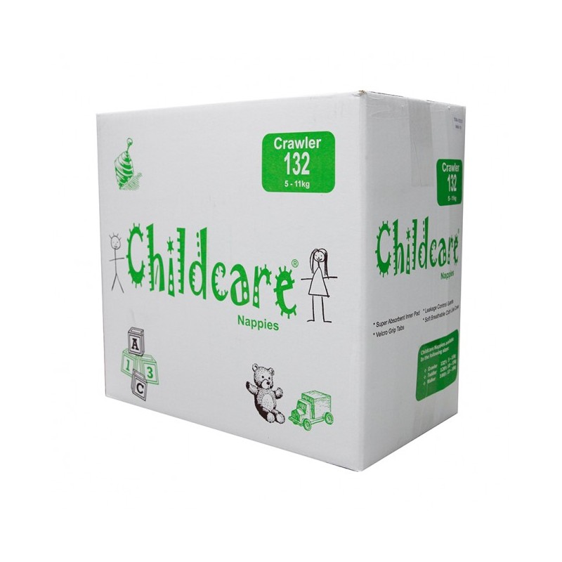 NAPPIES TODDLER 5-11KG 132'S
