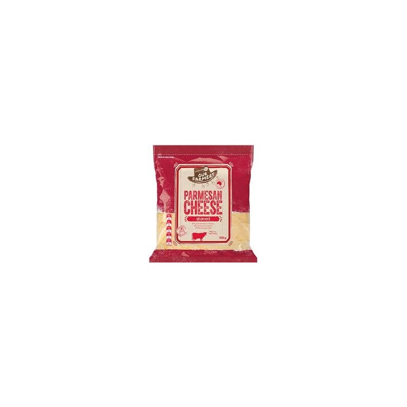 PARMESAN CHEESE SHAVED 125GM