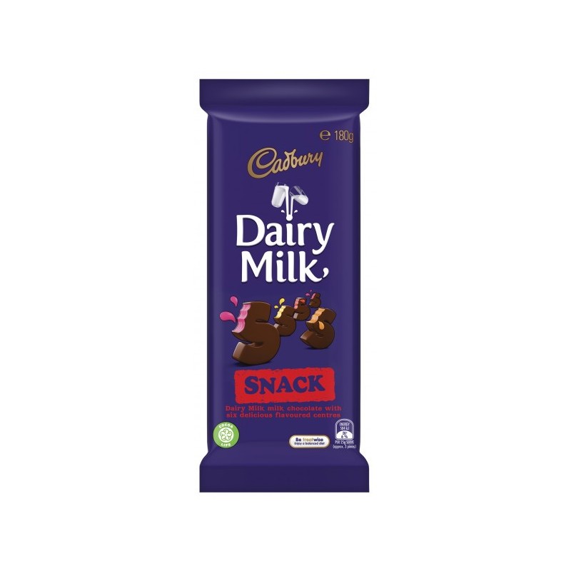 SNACK CHOCOLATE BLOCK 180GM
