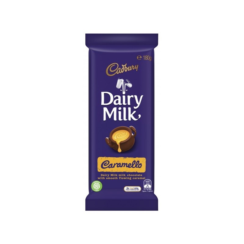 CARAMELLO CHOCOLATE BLOCK 180GM