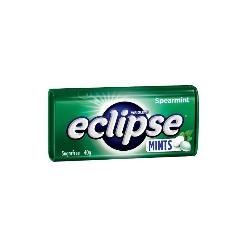 ECLIPSE SPEARMINT MINTS 12X40GM