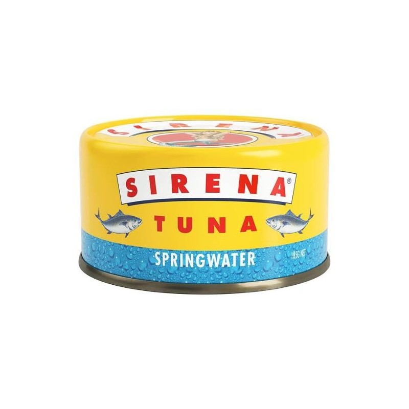 TUNA IN SPRINGWATER 185GM
