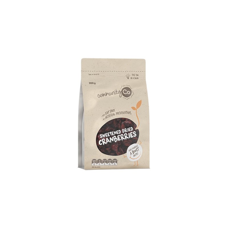 DRIED CRANBERRIES 200GM