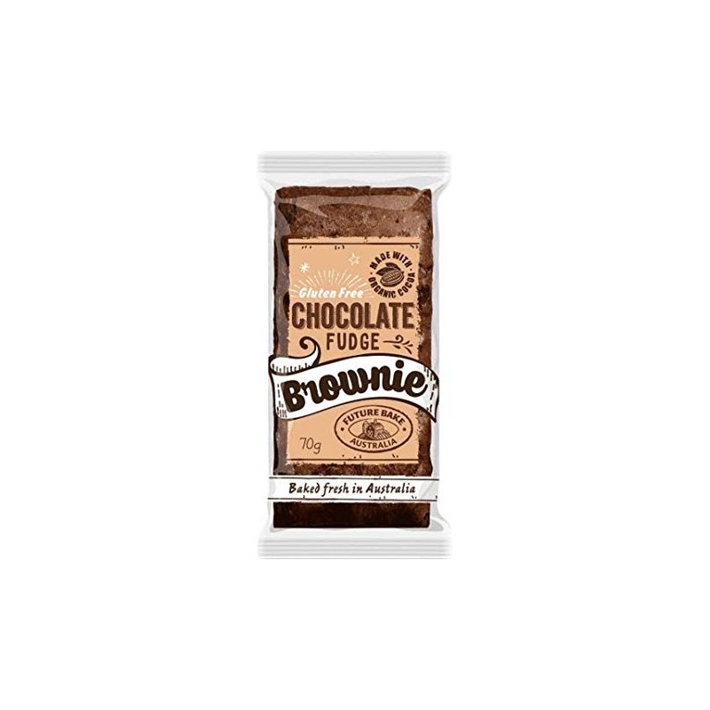 GLUTEN FREE CHOCOLATE FUDGE BROWNIE 70GM GLUTEN FREE CHOCOLATE FUDGE BROWNIE 70GM