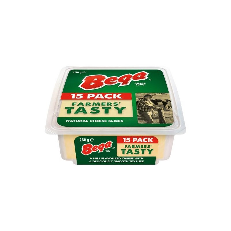 TASTY SLICED CHEESE 250GM