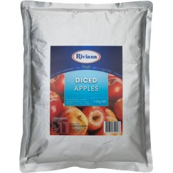APPLE DICED POUCH 3.2KG
