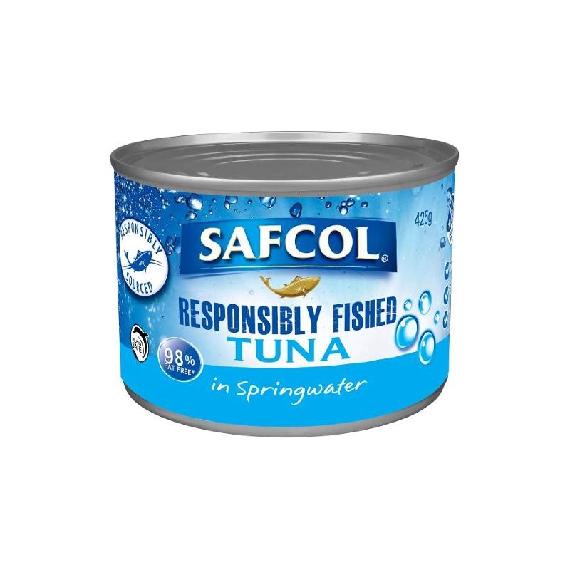 RESPONSIBLY FISHED TUNA IN SPRINGWATER 425GM