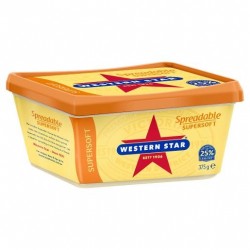 BUTTER SUPERSOFT SPREADABLE 375GM