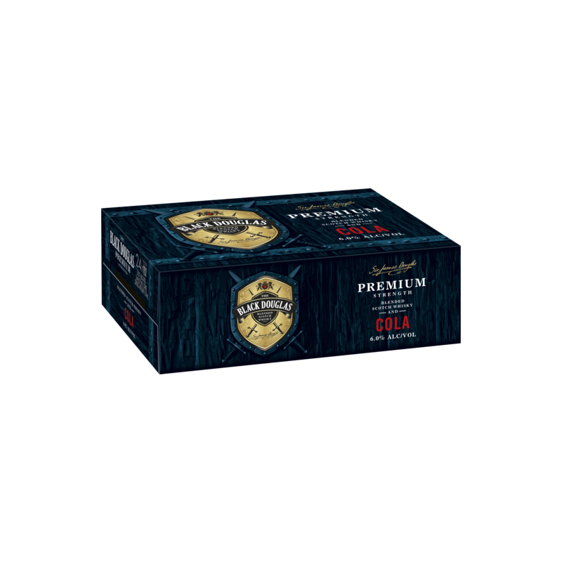 WHISKEY AND COLA CAN 4.6% 24X375ML
