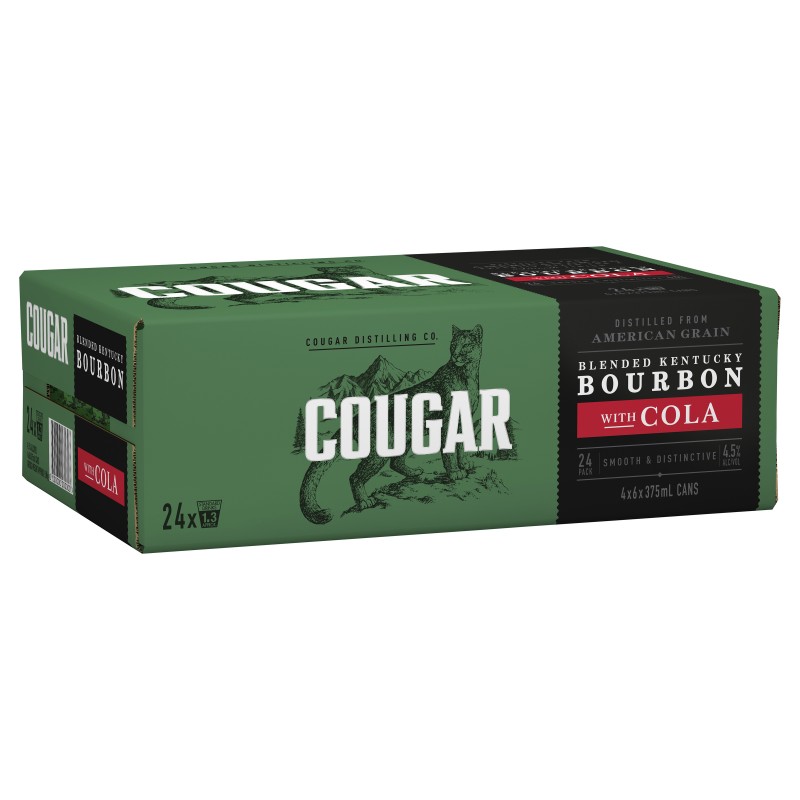 BOURBON&COLA CANS 24X375ML