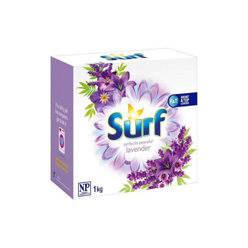 LAUNDRY POWDER LAVENDER FRONT/TOP LOADER 1KG