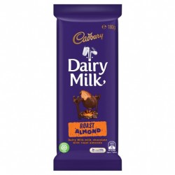 DAIRY MILK ROAST ALMOND CHOCOLATE BLOCK 180GM