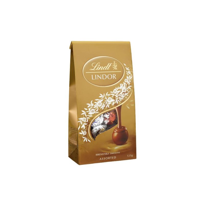 LINDOR ASSORTED BALLS SHARE BAG 125GM