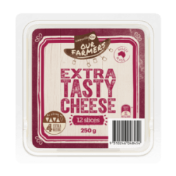 EXTRA TASTY SLICED CHEESE 500GM