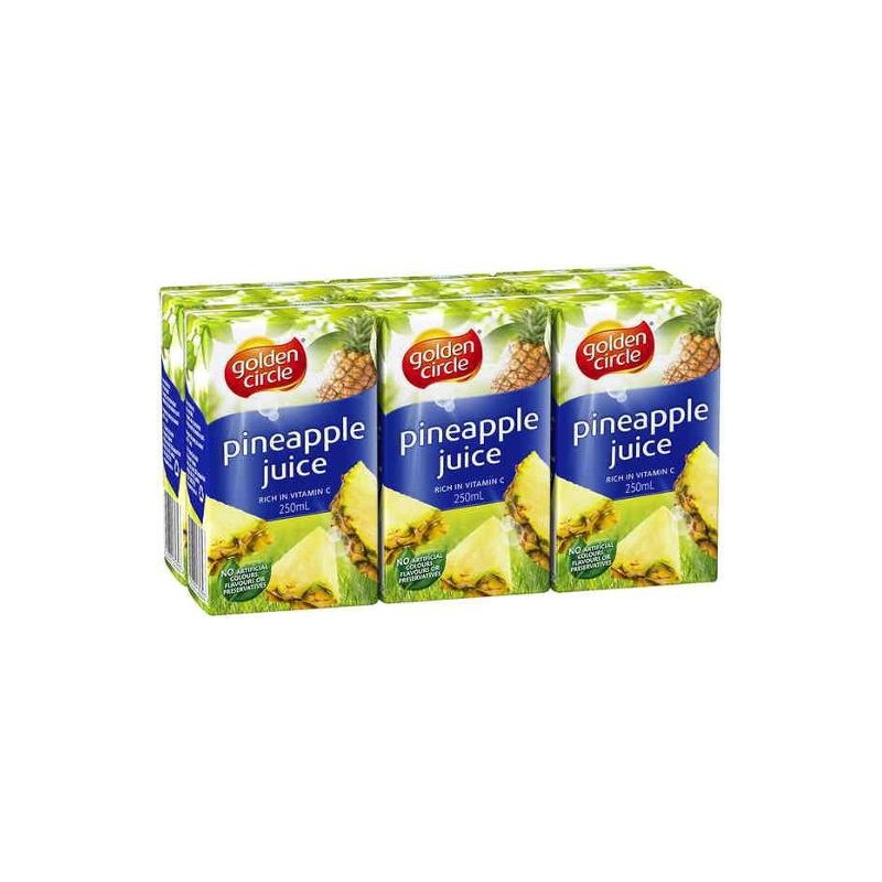 PINEAPPLE MANGO JUICE 6 PACK 250ML