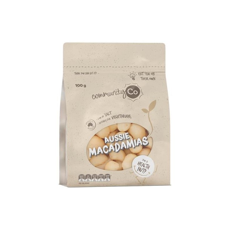 MACADAMIA NUTS RAW 100GM