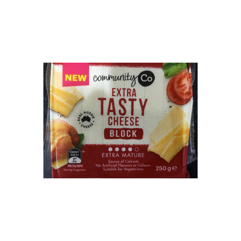 EXTRA TASTY CHEESE BLOCK 250GM