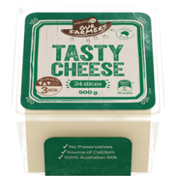 TASTY SLICED CHEESE 500GM
