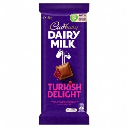 TURKISH DELIGHT CHOCOLATE BLOCK 180GM