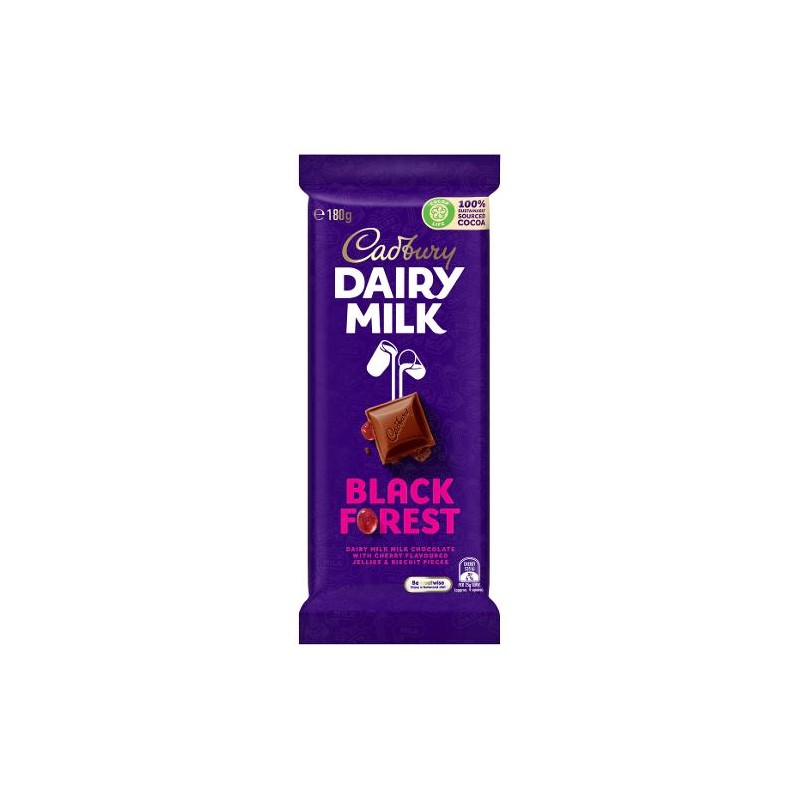 BLACK FOREST CHOCOLATE BLOCK 180GM