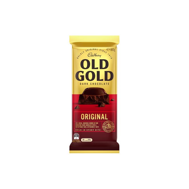 OLD GOLD DARK ORIGINAL CHOCOLATE BLOCK 180GM