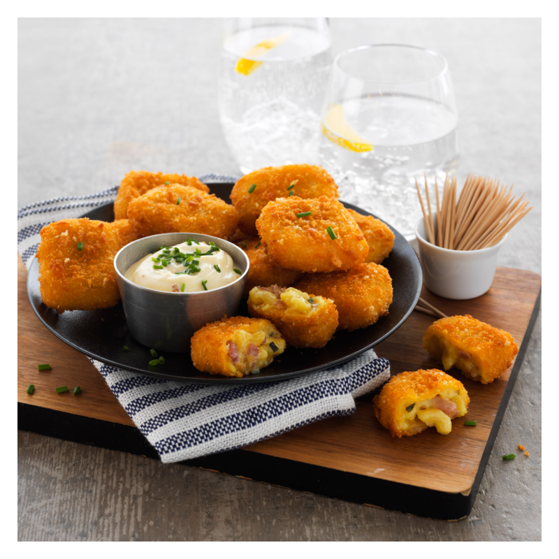 LEADER MACARONI & CHEESE BITES 1KG LEADER MACARONI & CHEESE BITES 1KG