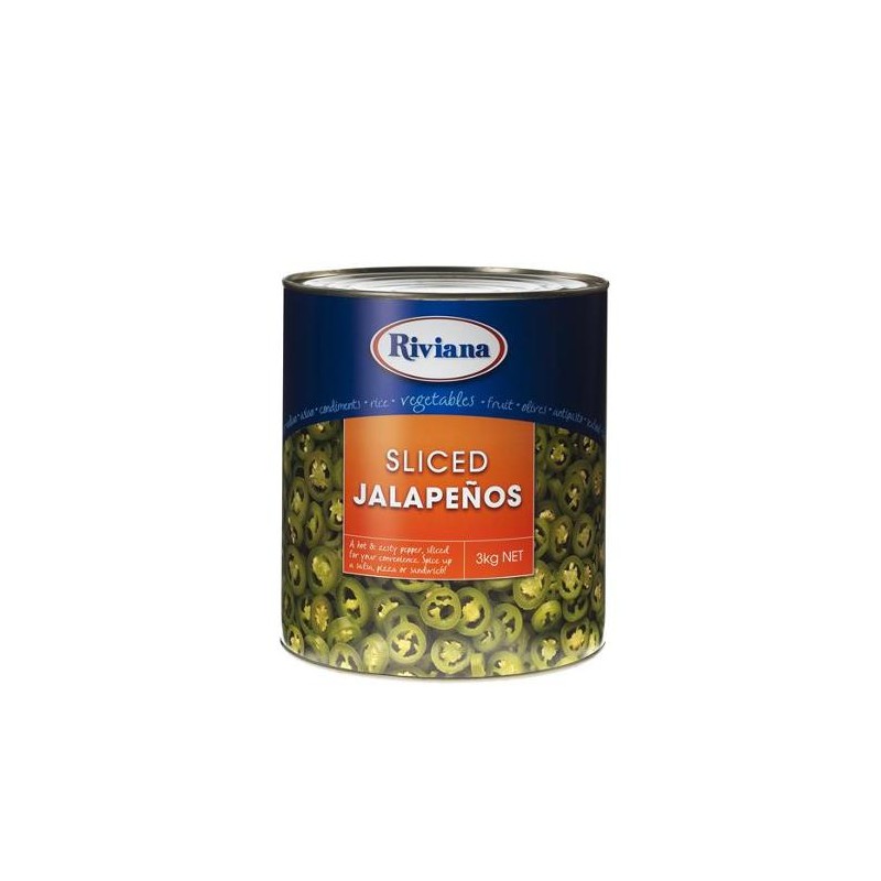 SLICED JALAPENO PEPPERS 3KG