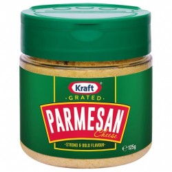 PARMESAN CHEESE GRATED 125GM