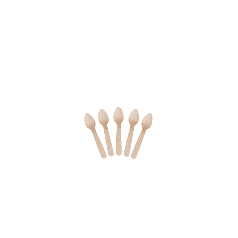 ENVIRO WOODEN TEASPOON 110MM 100S