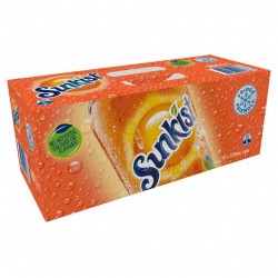SUNKIST ORANGE SOFT DRINK 10X375ML