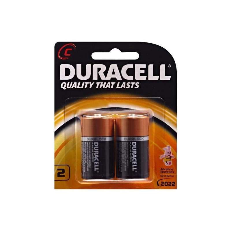 BATTERY COPPER TOP C 2PK