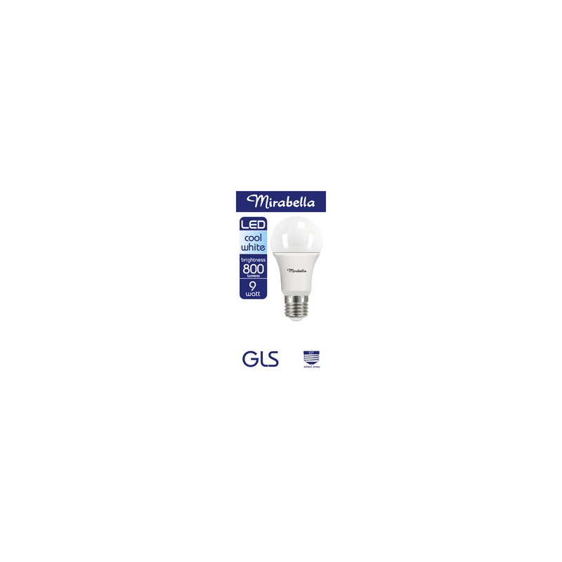 LED GLS ES PEARL COOL WHITE GLOBE 9W 1PK