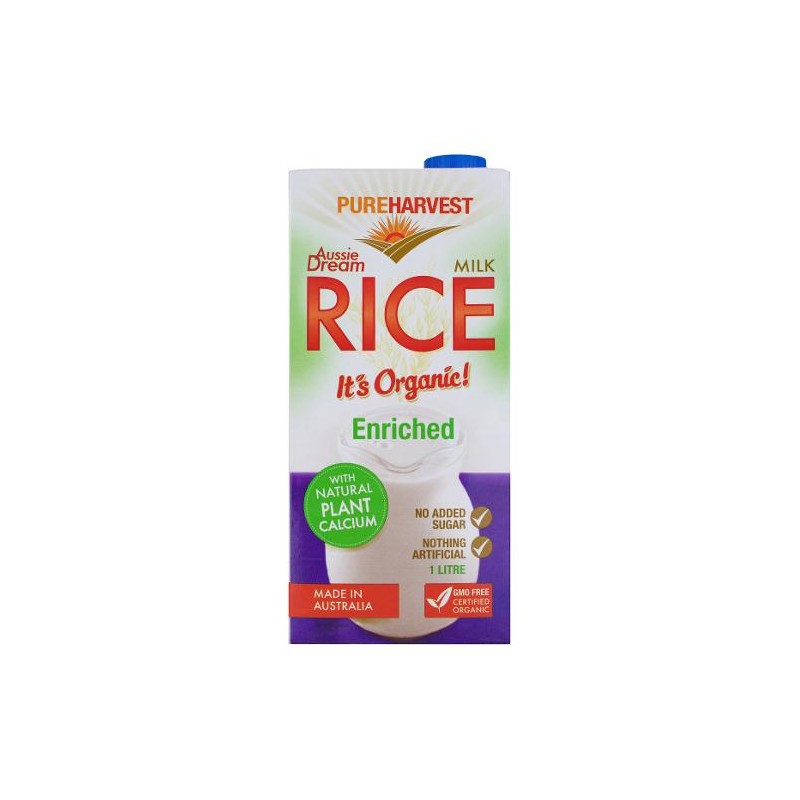 ORGANIC RICE MILK UHT 1LT ORGANIC RICE MILK UHT 1LT