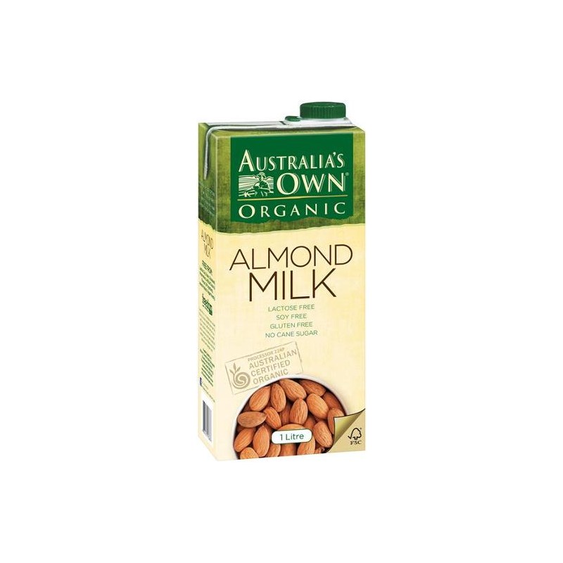 ORGANIC ALMOND MILK ORIGINAL UHT 1LT
