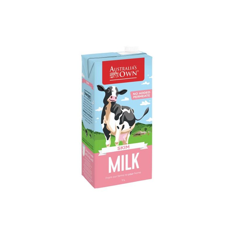 SKIM MILK LONG LIFE UHT 1LT